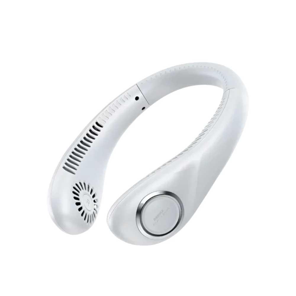 Remax F23 Icying Series Bladeless Neckband Fan – White